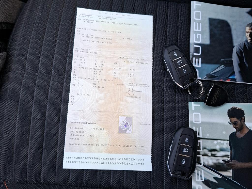 Peugeot 208 Electrique 50 kWh 136ch Active 2023