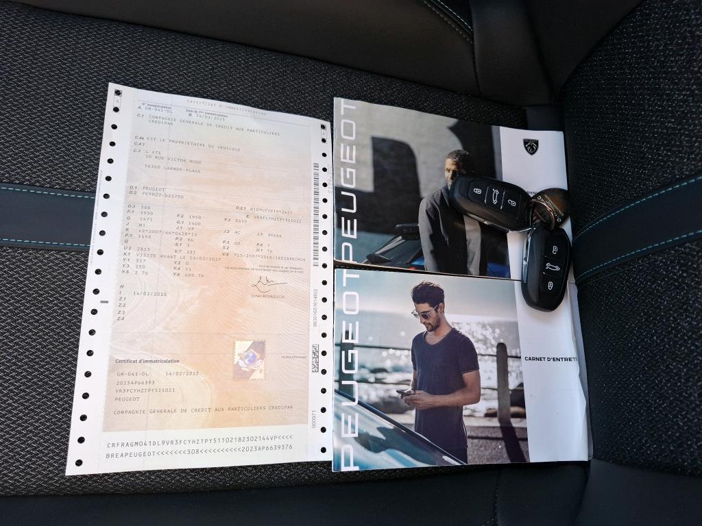 Peugeot 308 SW BlueHDi 130ch S&S EAT8 Allure Pack 2023