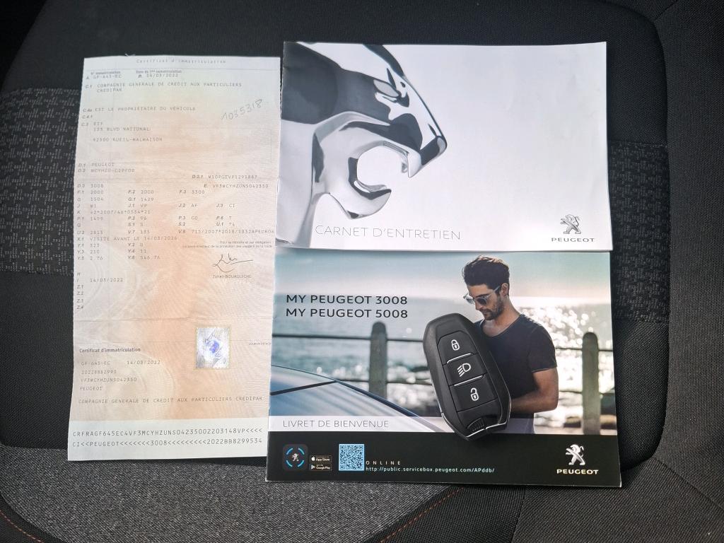 Peugeot 3008 BlueHDi 130ch S&S EAT8 Active Pack 2022