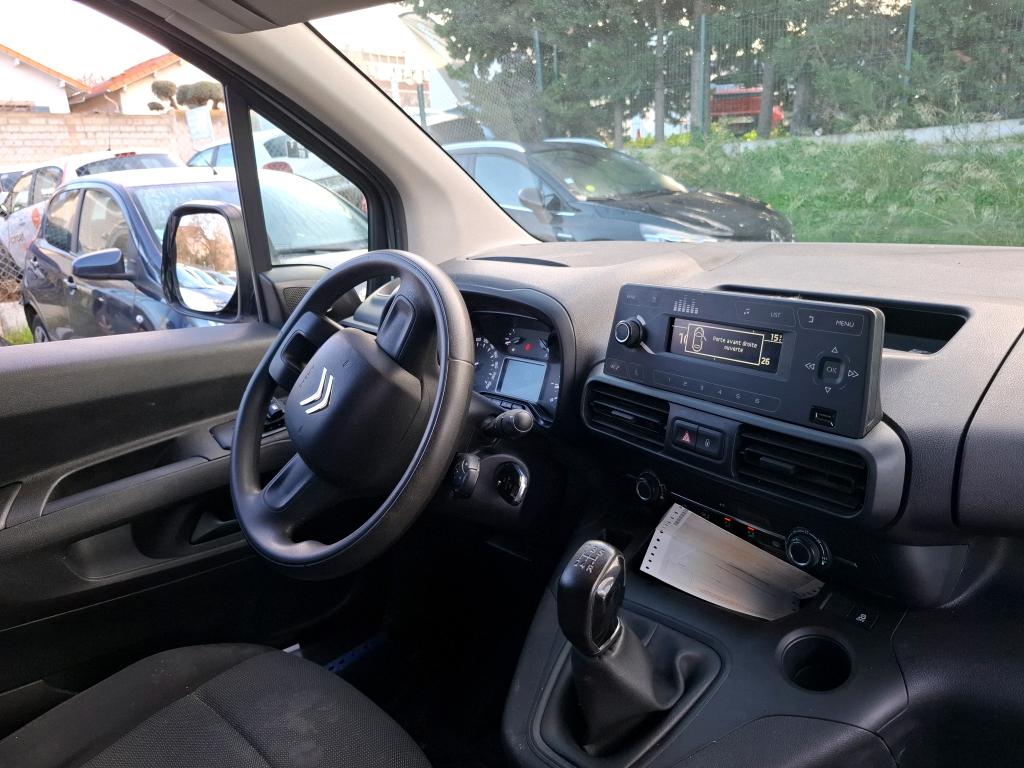 Citroen BERLINGO VAN M 650 BLUEHDI 100 S&S BVM5 CLUB 2020