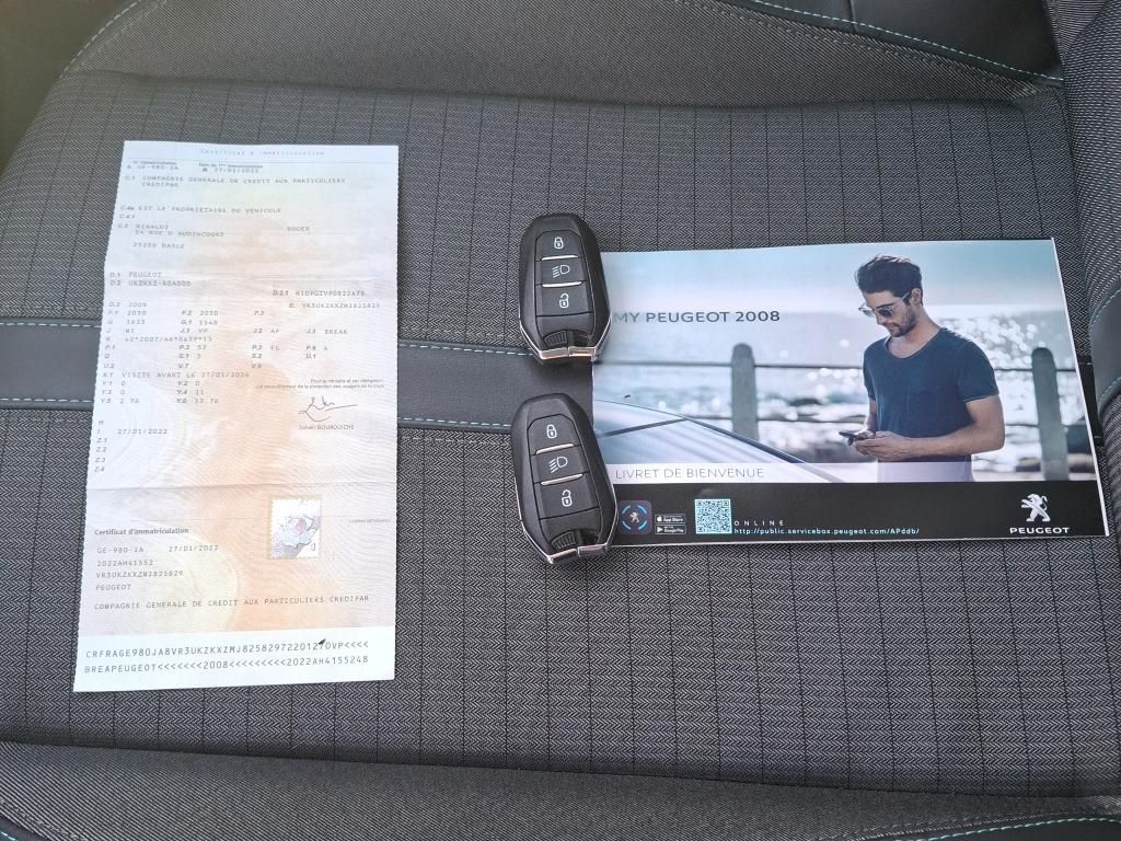 Peugeot 2008 Electrique 136 ch Allure 2022