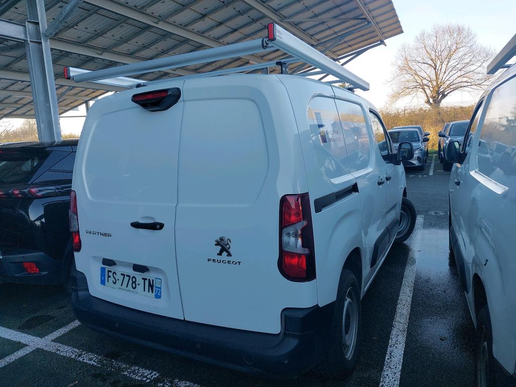 Peugeot PARTNER FOURGON STANDARD 650 KG BLUEHDI 100 S&S BVM5 ASPHALT 2020