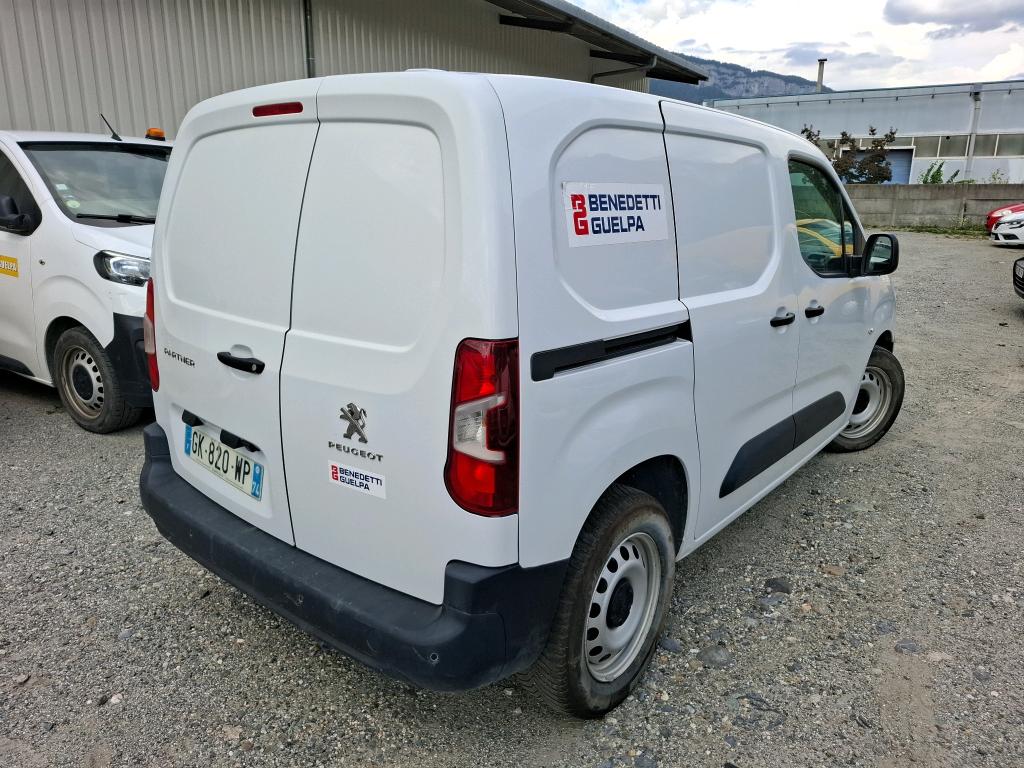 Peugeot PARTNER FOURGON STANDARD 1000 KG BLUEHDI 100 S&S BVM6 GRIP 2022