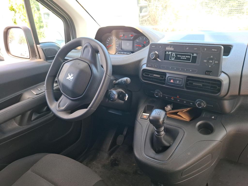 Peugeot PARTNER FOURGON STANDARD 650 KG PURETECH 110 S&S BVM6 PREMIUM 2020