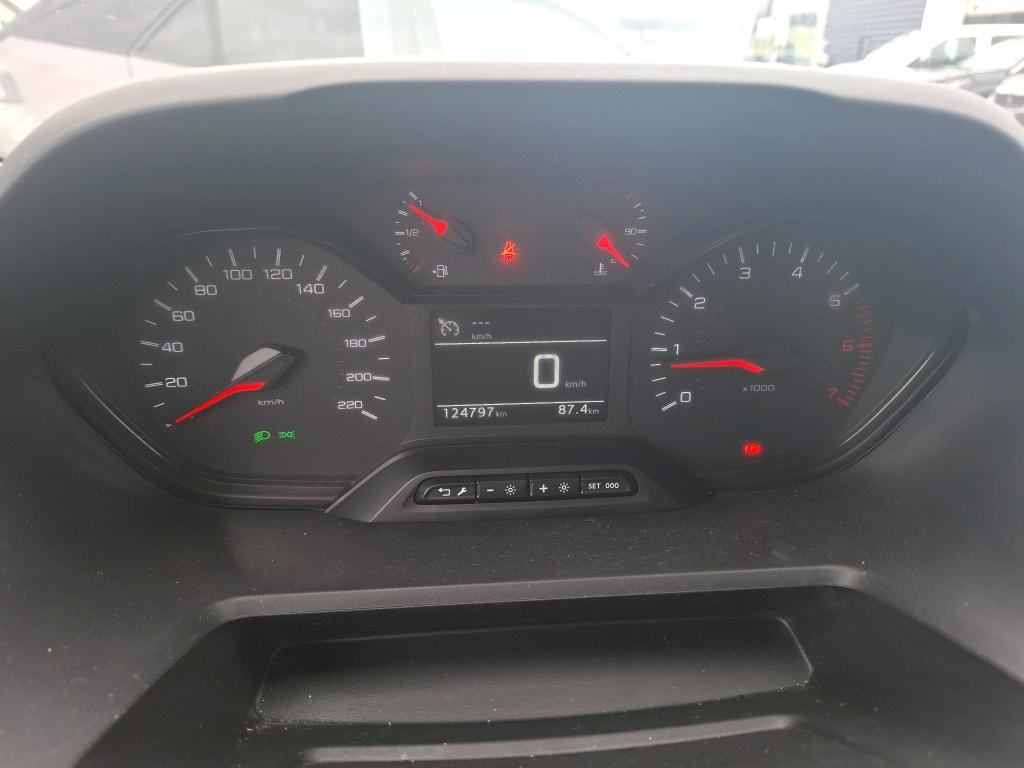 Peugeot PARTNER FOURGON STANDARD 650 KG BLUEHDI 100 S&S BVM5 ASPHALT 2019