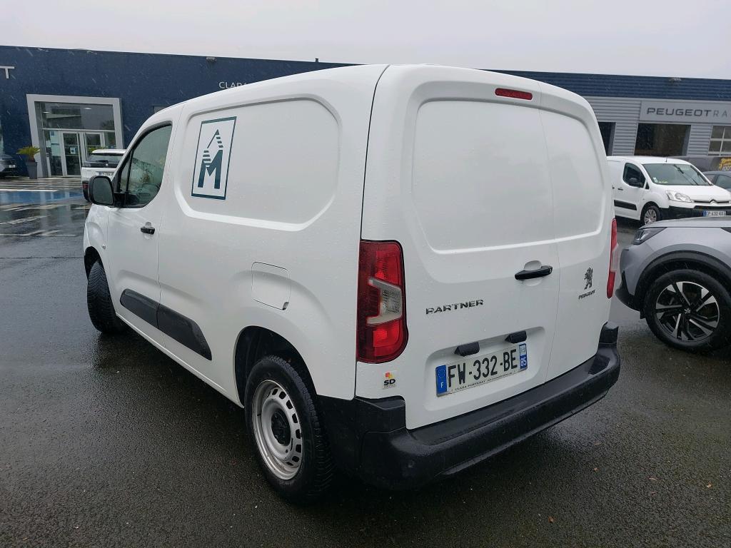 Peugeot PARTNER FOURGON STANDARD 650 KG BLUEHDI 100 S&S BVM5 PREMIUM 2020