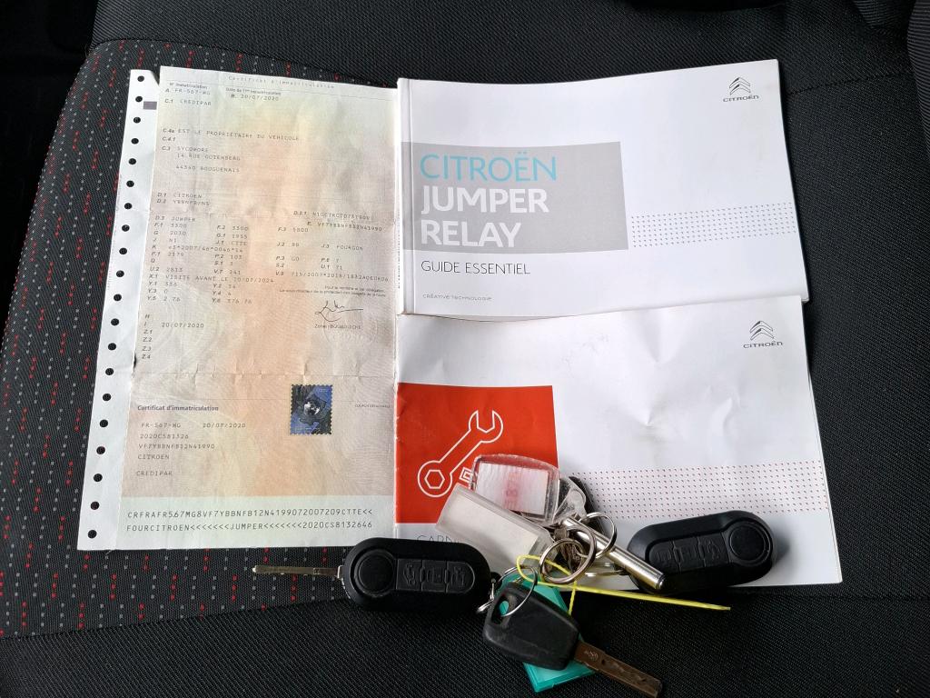 Citroen JUMPER TOLE 33 L2H2 BLUEHDi 140 S&S BVM6 DRIVER 2020