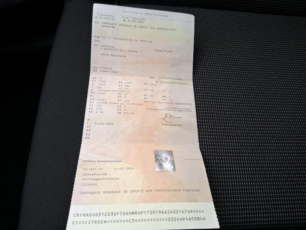 Citroen C3 PureTech 83 ch BVM5 You 2024