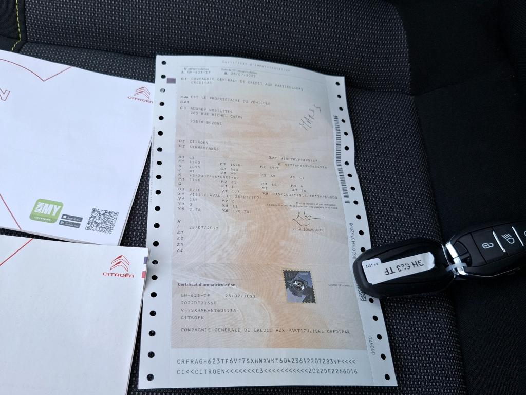 Citroen C3 PureTech 83 S&S BVM5 Shine 2022