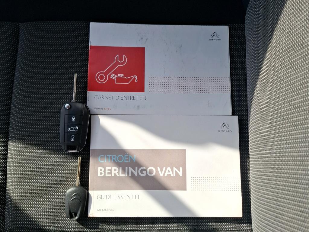 Citroen BERLINGO VAN M 650 BLUEHDI 100 S&S CLUB 2019