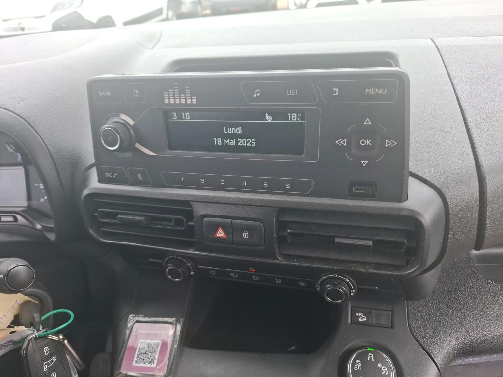 Citroen BERLINGO CA XL BLUEHDI 100 S&S BVM5 CONTROL 2020
