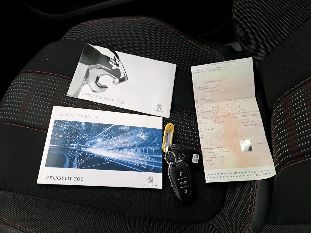 Peugeot 308 BlueHDi 130ch S&S EAT8 GT Line 2019