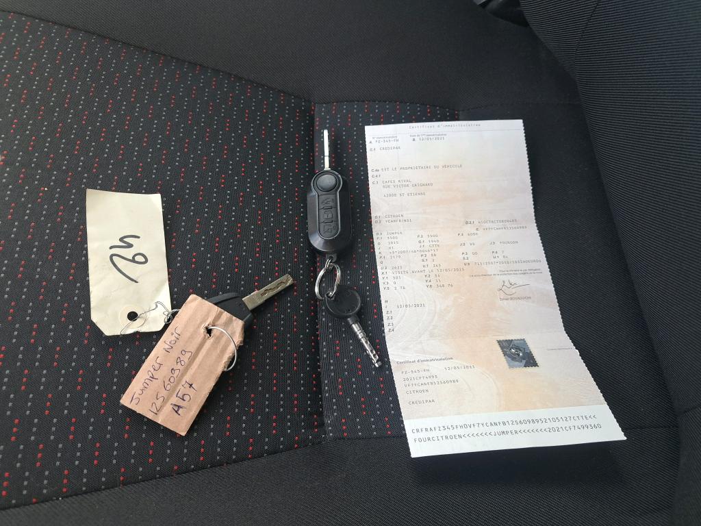 Citroen JUMPER TOLE 35 L2H2 BLUEHDi 120 S&S BVM6 DRIVER 2021