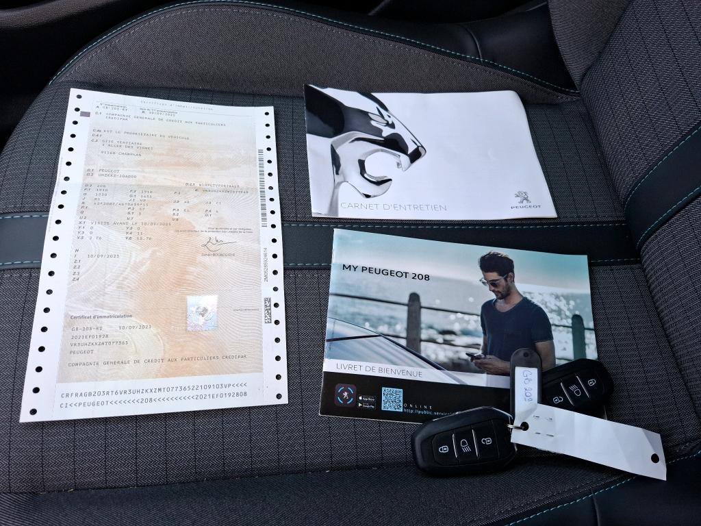 Peugeot 208 Electrique 50 kWh 136ch Allure Business 2021