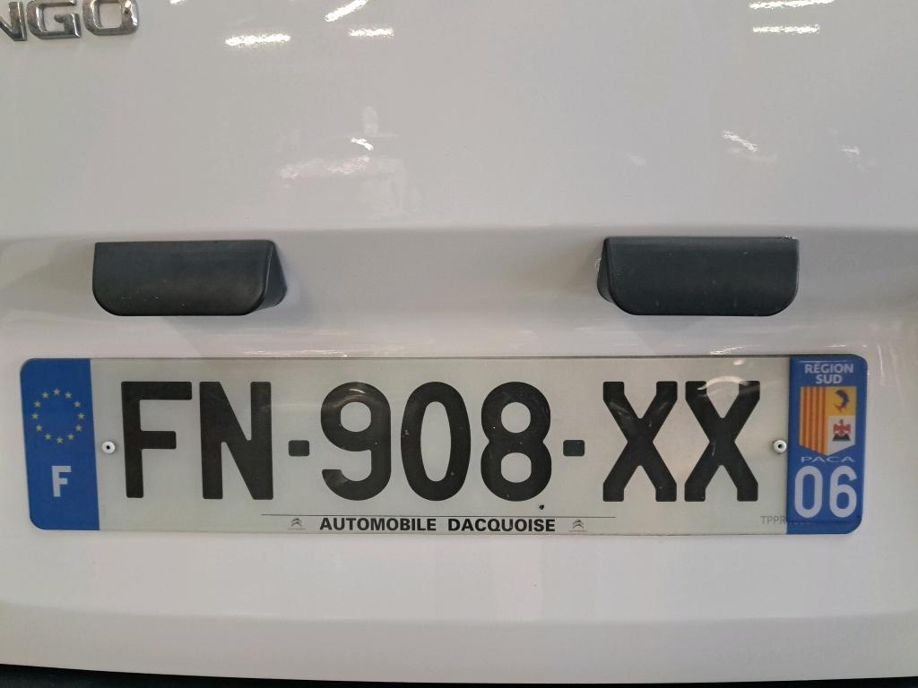 Citroen BERLINGO VAN M 650 BLUEHDI 100 S&S BVM5 DRIVER 2020