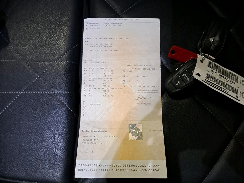 DS DS7 Crossback Hybride E-Tense 300 EAT8 4x4 Grand Chic 2020