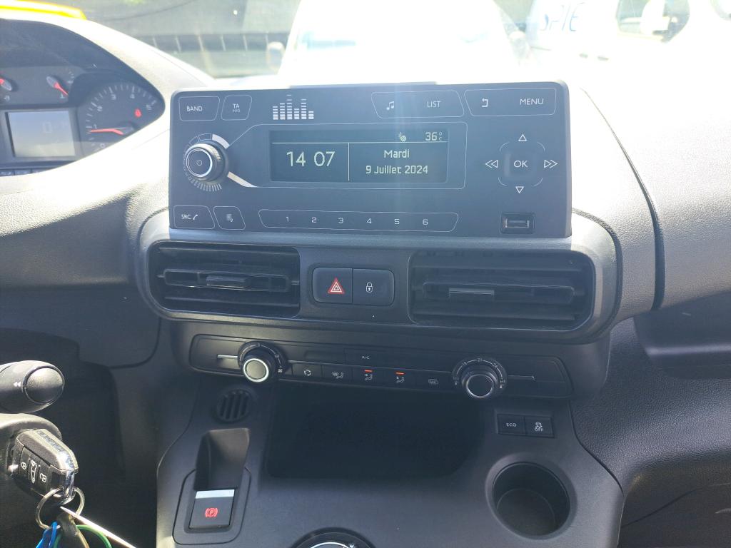 Peugeot PARTNER FOURGON STANDARD 1000 KG BLUEHDI 130 S&S EAT8 PREMIUM 2019
