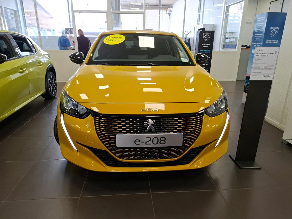 Peugeot 208 Electrique 50 kWh 136ch Style 2023