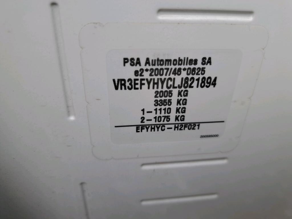 Peugeot PARTNER FOURGON STANDARD 650 KG BLUEHDI 100 S&S BVM5 PREMIUM 2020