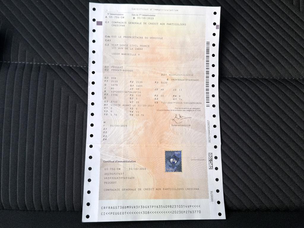 Peugeot 308 PHEV 180 e-EAT8 Active Pack 2023