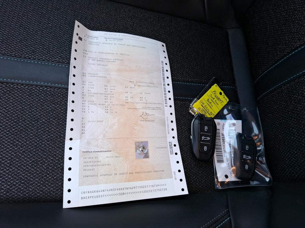 Peugeot 308 SW PHEV 180 e-EAT8 Allure 2022