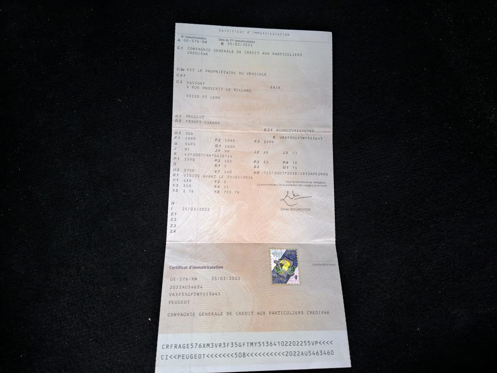 Peugeot 508 PureTech 180 ch S&S EAT8 Active Pack 2022