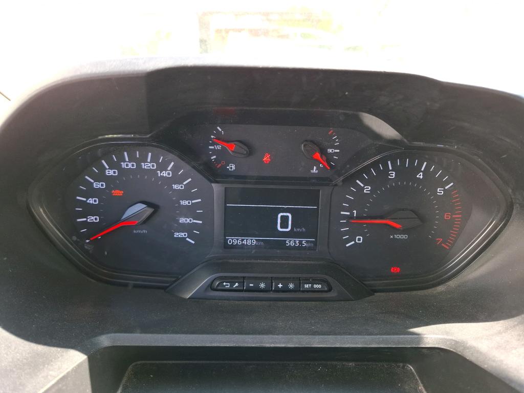 Peugeot PARTNER FOURGON STANDARD 650 KG BLUEHDI 100 S&S BVM6 ASPHALT 2022