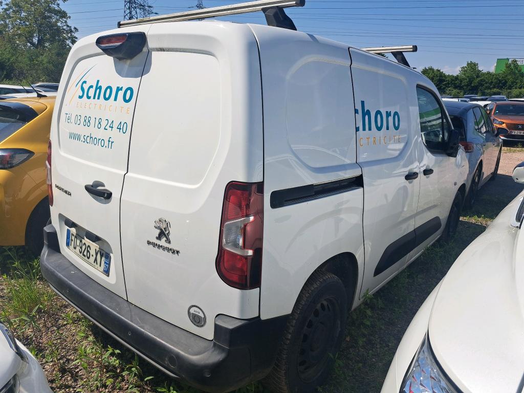 Peugeot PARTNER FOURGON STANDARD 1000 KG BLUEHDI 100 S&S BVM5 ASPHALT 2019