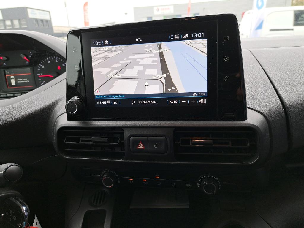 Peugeot PARTNER FOURGON STANDARD 650 KG BLUEHDI 100 S&S BVM5 ASPHALT 2019