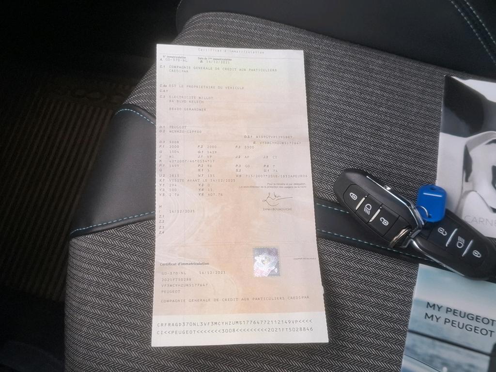Peugeot 3008 BlueHDi 130ch S&S EAT8 Allure 2021