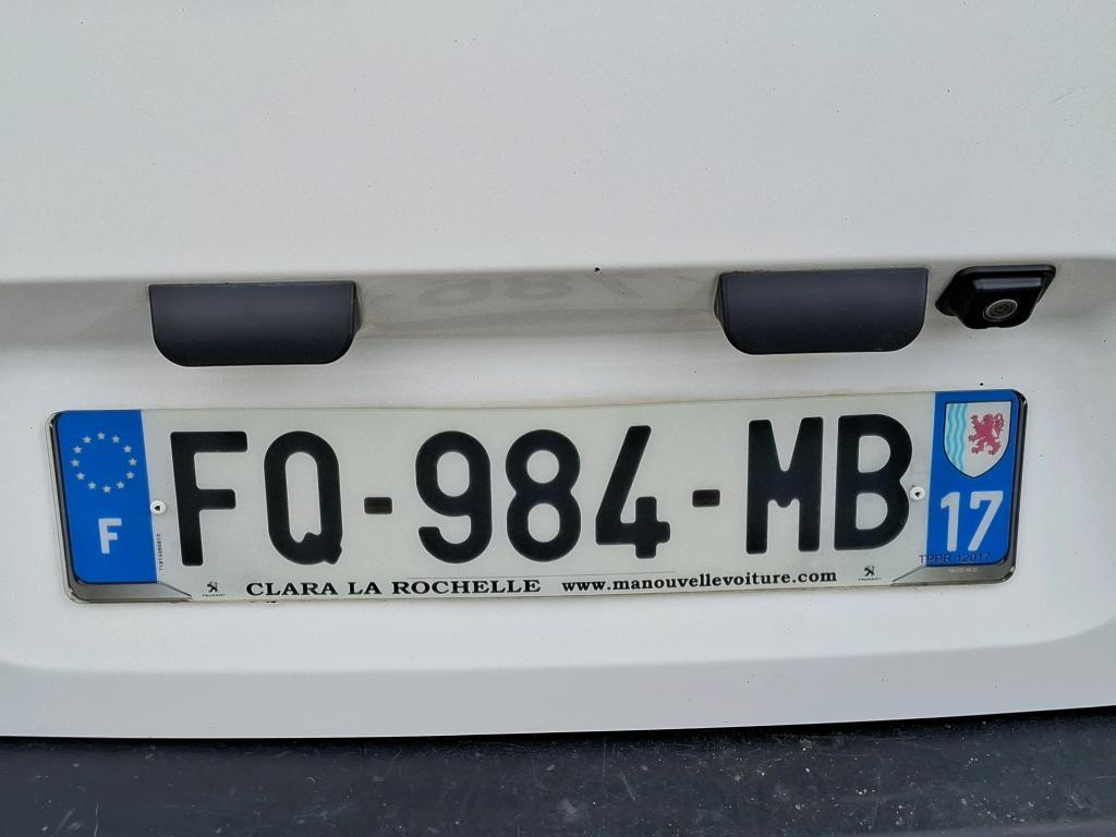 Peugeot PARTNER FOURGON STANDARD 650 KG BLUEHDI 100 S&S BVM5 PREMIUM 2020