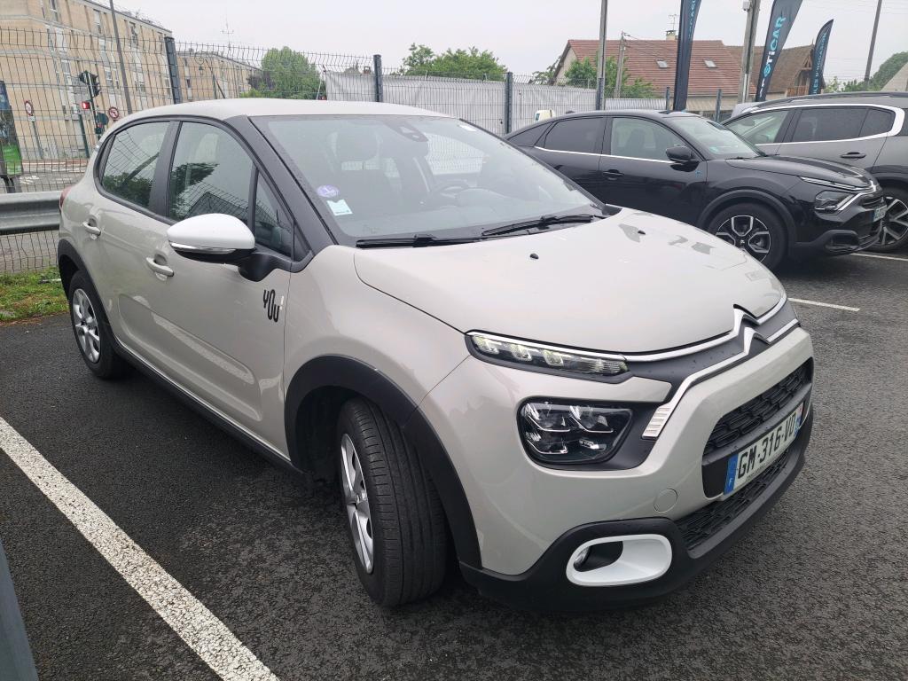Citroen C3 PureTech 83 ch BVM5 You 2023