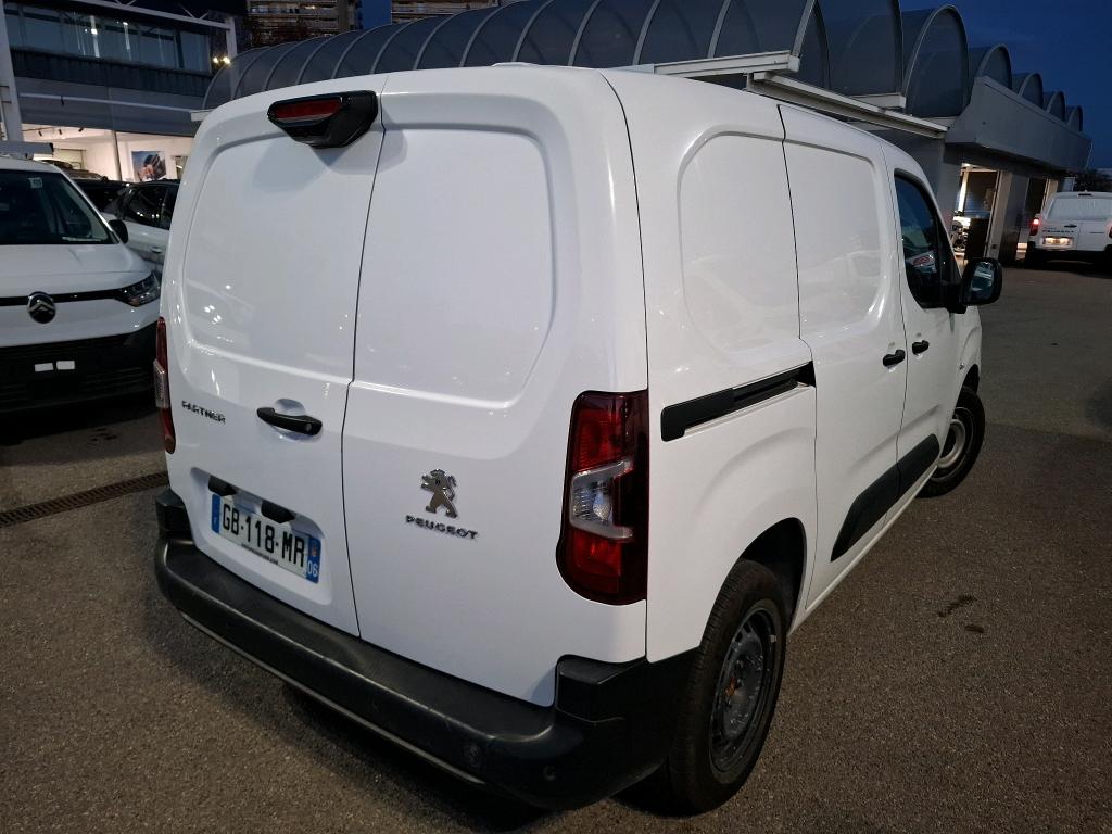 Peugeot PARTNER FOURGON STANDARD 650 KG BLUEHDI 100 S&S BVM5 ASPHALT 2021