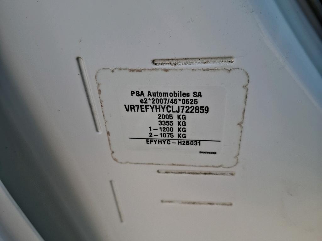 Citroen BERLINGO VAN M 650 BLUEHDI 100 S&S BVM5 CLUB 2020