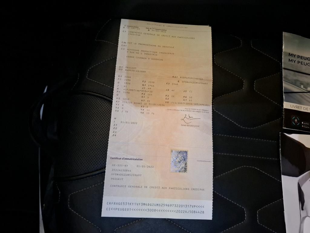 Peugeot 3008 Hybrid 225 e-EAT8 Allure 2022