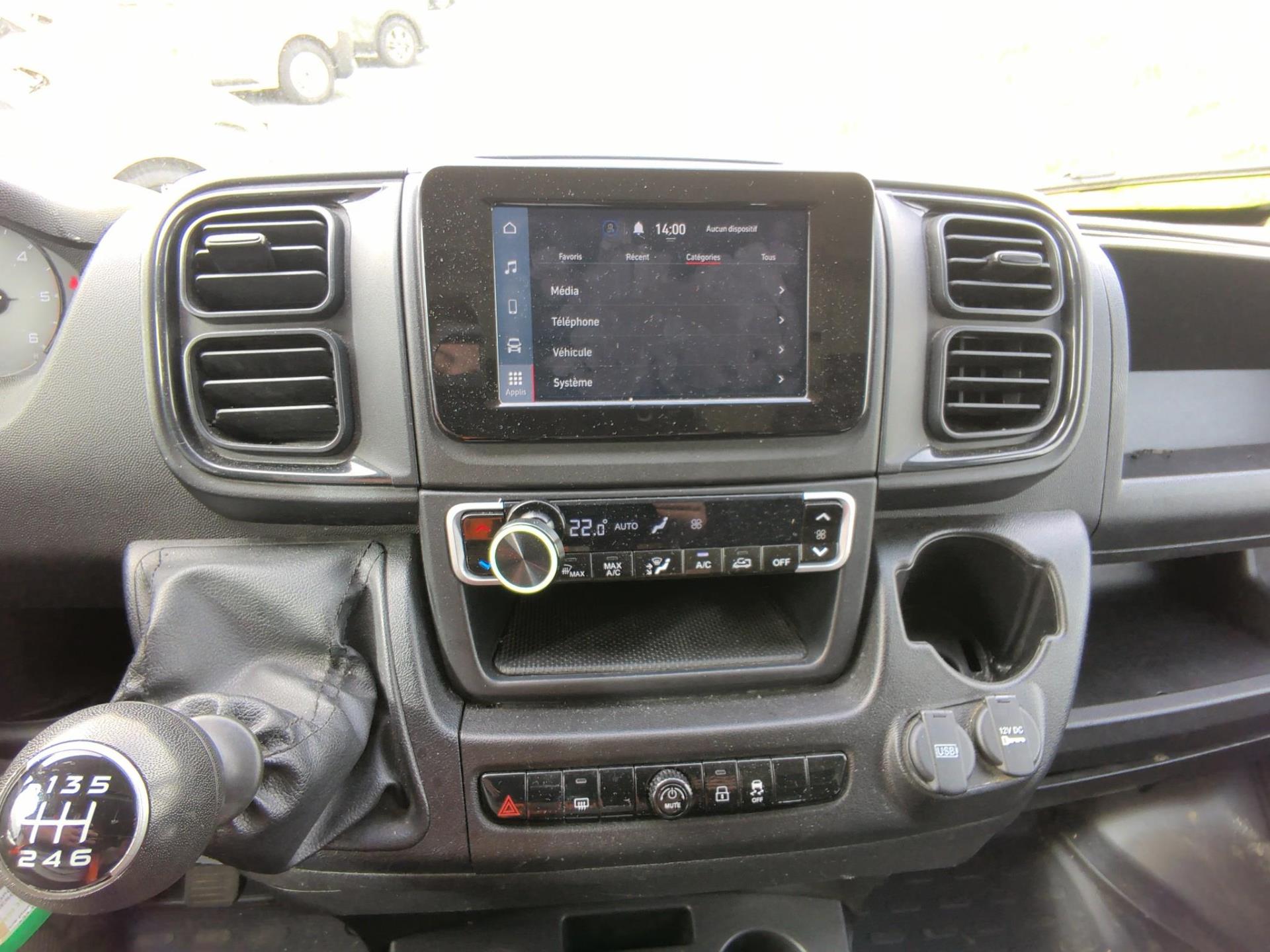 FIAT DUCATO FOURGON TOLE 3.5 M H2 H3-POWER 140 CH PACK PRO LOUNGE CONNECT 2023