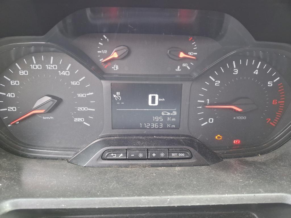 Peugeot PARTNER FOURGON STANDARD 650 KG BLUEHDI 75 BVM5 PREMIUM 2019