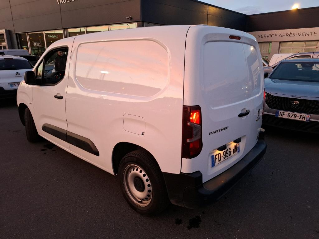 Peugeot PARTNER FOURGON STANDARD 650 KG BLUEHDI 75 BVM5 PREMIUM 2019