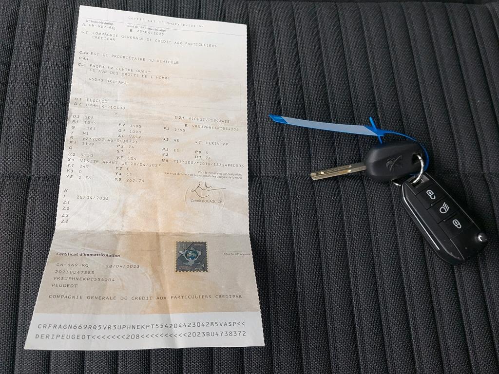 Peugeot 208 PURETECH 100 S&S BVM6 ACTIVE BUSINESS R 2023