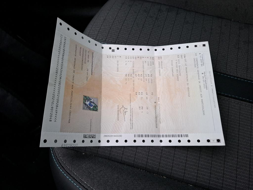 Peugeot 208 Electrique 50 kWh 136ch Allure 2021