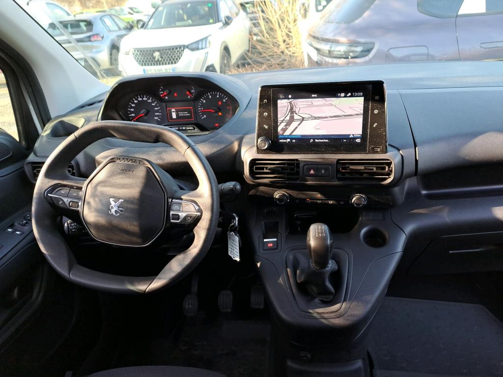 Peugeot PARTNER FOURGON LONG 950 KG BLUEHDI 100 S&S BVM5 ASPHALT 2021