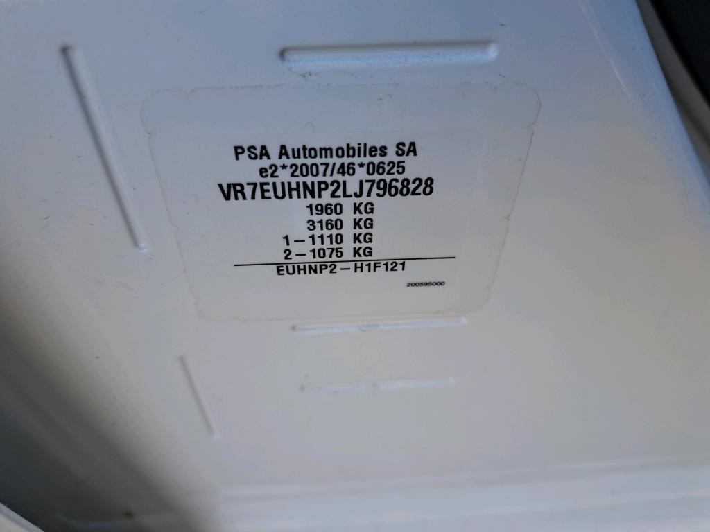 Citroen BERLINGO VAN M 650 PURETECH 110 S&S BVM6 CLUB 2020