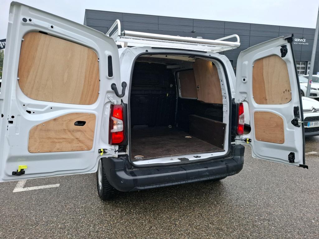 Peugeot PARTNER FOURGON STANDARD 1000 KG BLUEHDI 100 S&S BVM6 GRIP 2022