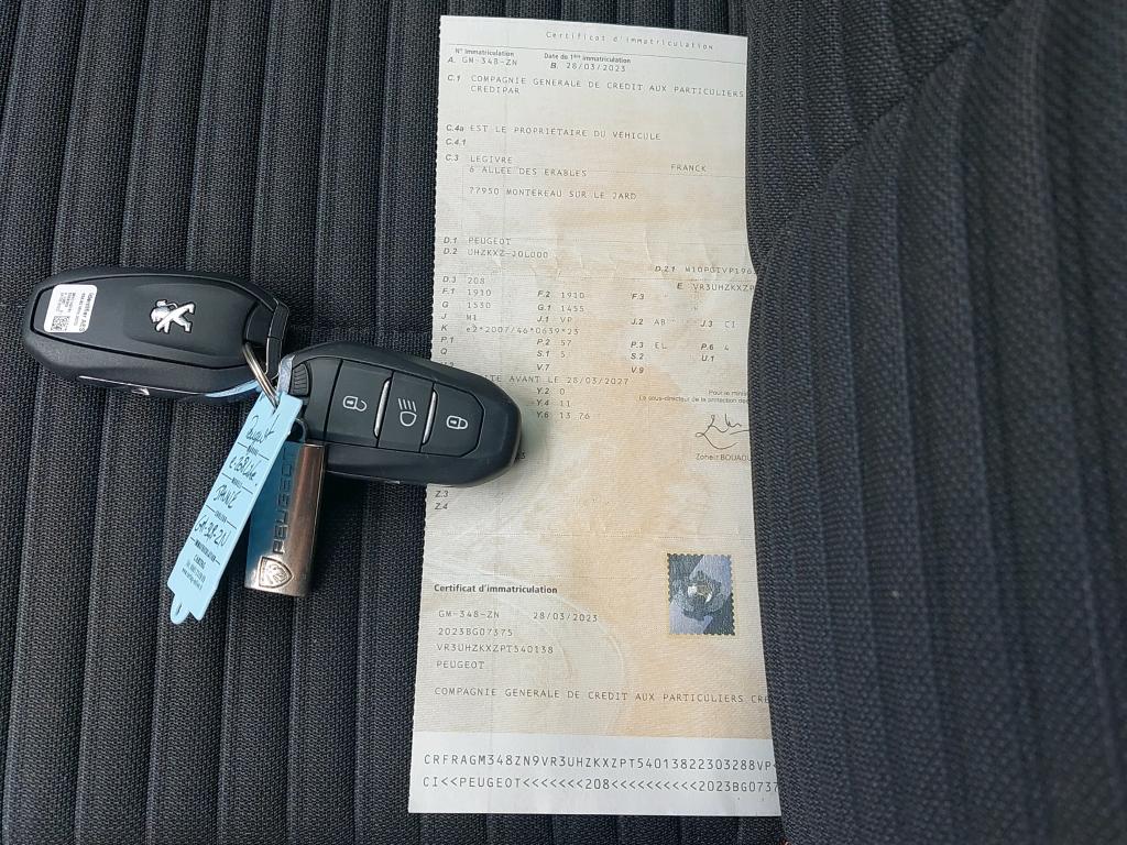 Peugeot 208 Electrique 50 kWh 136ch Like 2023
