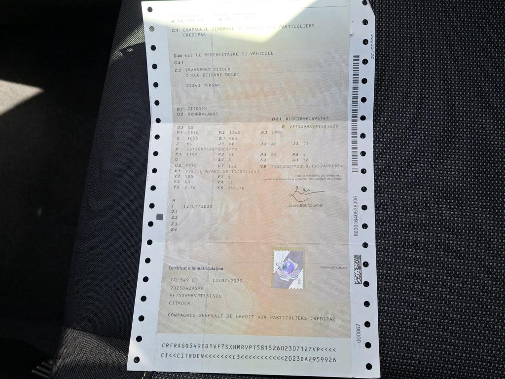 Citroen C3 PureTech 83 S&S BVM5 C-Series 2023