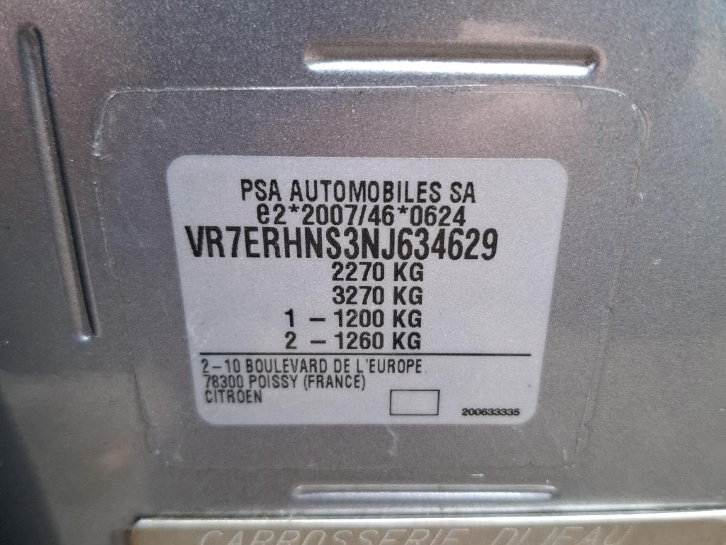 Citroen Berlingo Taille XL 7pl PureTech 130 S&S EAT8 Feel Pack 2022