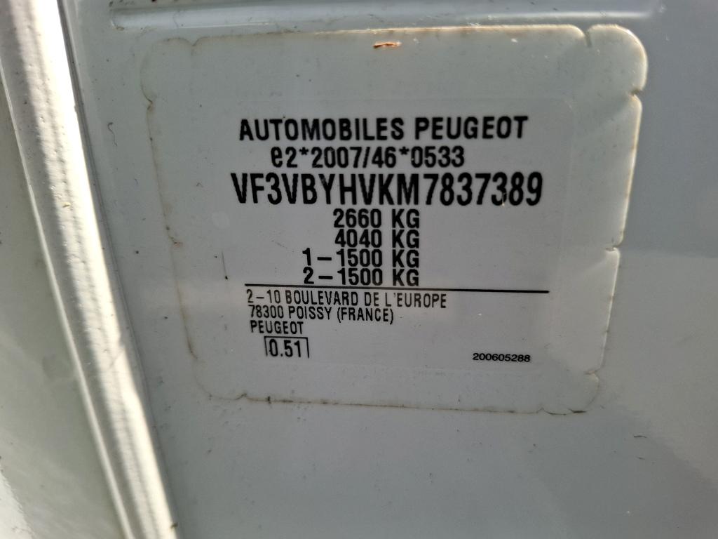 Peugeot EXPERT FGN TOLE STANDARD 1.5 BLUEHDI 120 S&S BVM6 ASPHALT 2021