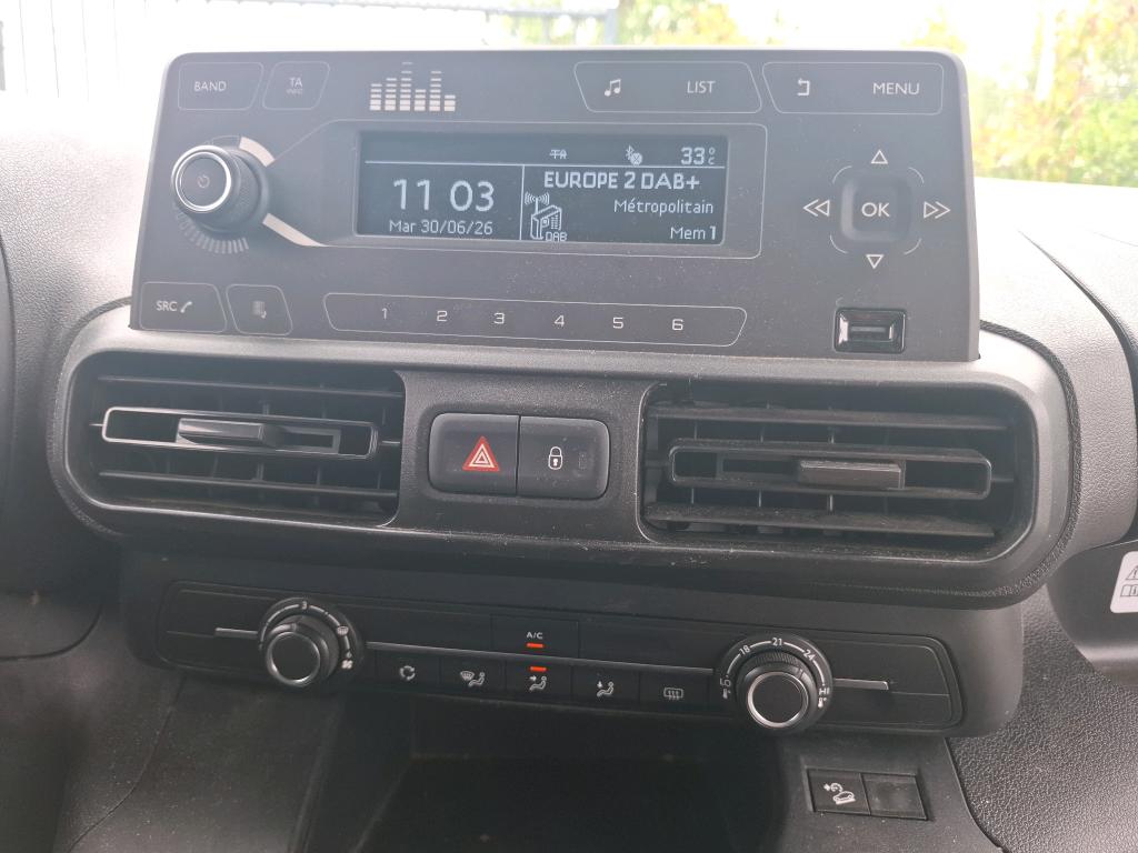 Citroen BERLINGO CA XL BLUEHDI 100 S&S BVM5 CONTROL 2020