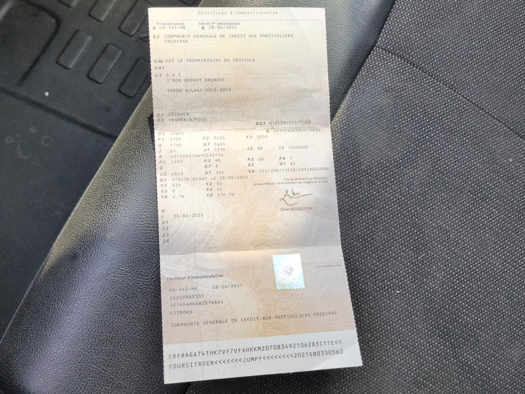 Citroen JUMPY FGN XL BLUEHDI 120 S&S BVM6 DRIVER 340 NM 2021