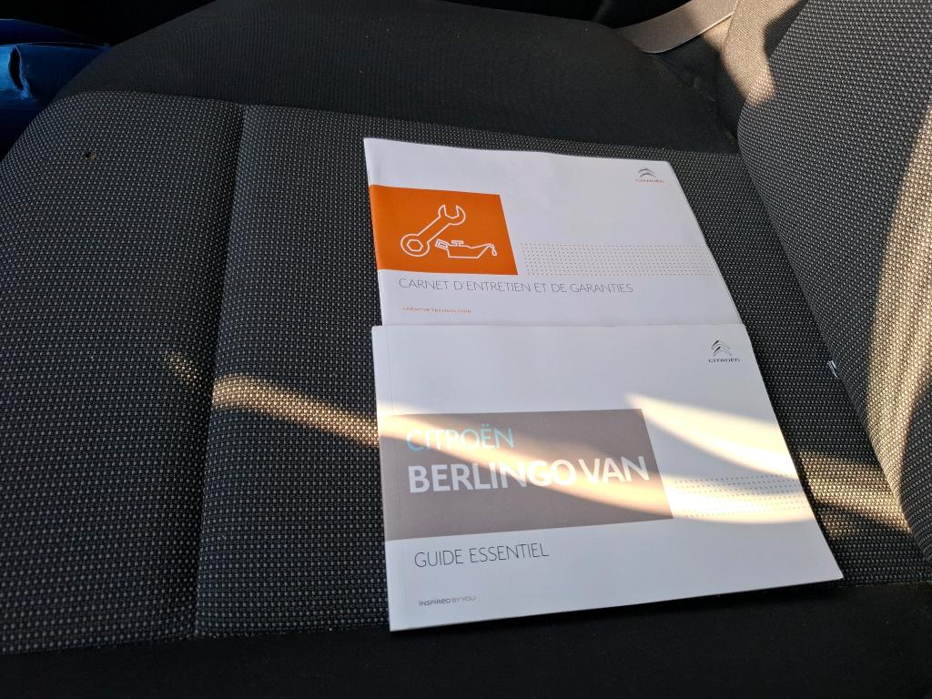Citroen BERLINGO VAN M 650 BLUEHDI 100 S&S CLUB 2019